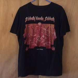 Black Sabbath band tee shirt large